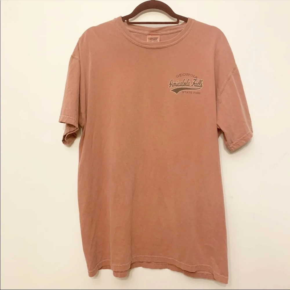 Comfort Colors Amicolola Falls shirt large
